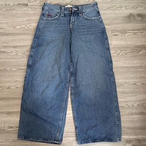 Holister Super Baggy Low-rise Cherry Jeans